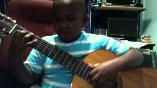 9-year-old guitar maestro becomes local celeb