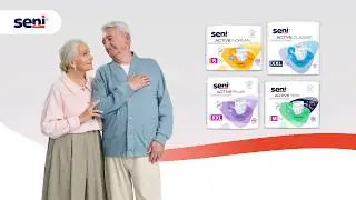 Seni Active - discretion you need, freedom you deserve. Now in new packaging.