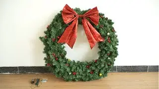 48inch Christmas Wreath Installation Steps