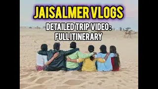 Jaisalmer Vlog | Golden City of Rajasthan | Fort, Desert, History & Border post by DPswadeshilife