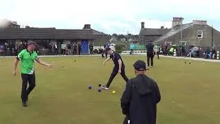 crown green bowling some video from county game NL&F v shropshire 4/7/21