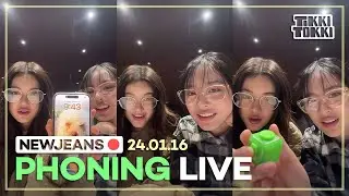 (ENG SUB) NewJeans Phoning Live 24.01.16 - Nostalgic Australia Stories with Niniz! (Hanni & Dani)