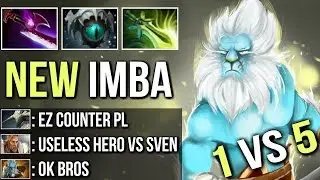 BRUTAL 30% Crit 7.07 Phantom Cancer vs Hard Counter Sven Epic Comeback WTF Dota 2
