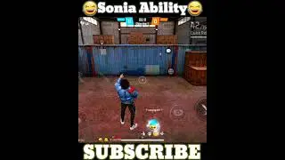 Sonia Character Ability 🔥 Free Fire New Character Sonia Ability Test 😂 #shorts #shortsfeed #Wff007