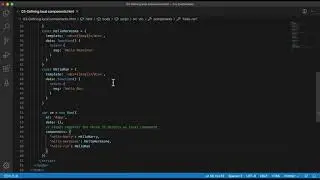 3  Vue Local Components