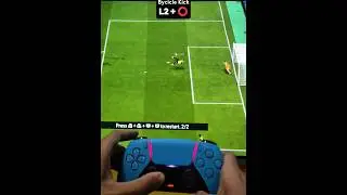 Player Lock + Bycicle Kick Tutorial  ⚽ #eafc25 #fc25shorts #fc25tutorials