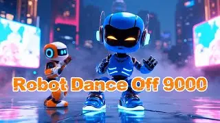 Robot Dance Off 9000 🤖🤖Fun Song for Kids