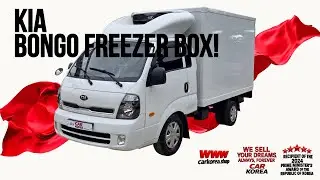 2018 Kia Bongo3 (K2700) 1 ton Freezer Box CRDi King Cab JK209643 #carkorea #car #autowini #jhtkorea