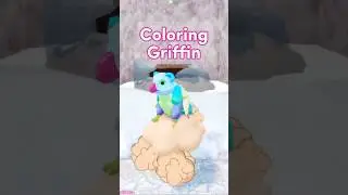 Colored GRIFFIN Reveal! 🦅✨ Feather Family #RobloxShorts #FeatherFamily