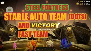 Summoners war :[STABLE AUTO TEAM]Steel Fortress B10 Clear Teams