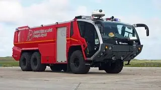 sentinel prime  firetruck loaded at  Surat airport