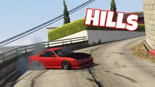 Gta 5 drifting in hills with s13