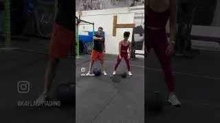 DEKA Dead Ball Over the Shoulder - Race the Coach Challenge