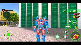 Bus Robot Car Transform War - SpaceShip Robot Game - Android Gameplay Part 2