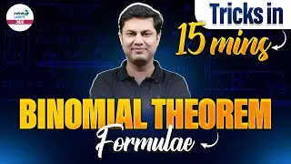 Binomial Theorem Formulae/Tricks in 15 Mins | Math | JEE 2025 Preparation | @SriChaitanyaAcademyJEE