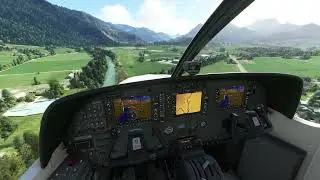 @Dalton-Flightsimclips | LSGT Gruy&egrave;res, short VFR Approach/Landing RWY 17, Cessna Caravan 208 EX 🛬😅