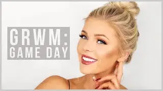 GRWM: GAME DAY || Sephora + Ulta New Products || Hallie Anne