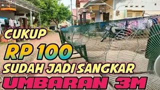 MANFAAT SANGKAR UMBARAN BURUNG DAN CARA MEMUAT SERTA MODAL MEMBUATNYA