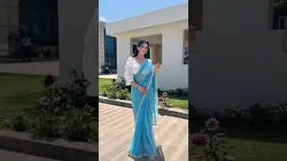 Farewell Saree Look | Farewell Saree Ideas | Link in description #farewellsaree #partysaare #meesho