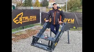 ŁADOWACZ CZOŁOWY 3 SEKCYJNY ADAPTACJA DO KAŻDEGO MODELU CIĄGNIKA #STALOVY KONTAKT: 531-30-20-15
