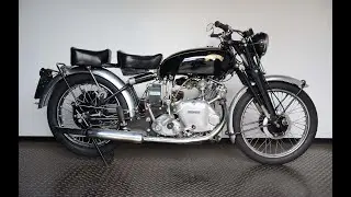 Vincent Comet C | Engine Start up by Motorrad-Fuchs.com