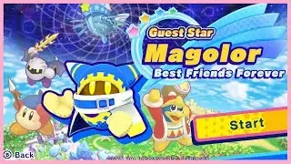 Kirby Star Allies | Guest Star Magolor : Best Friends Forever  (No Commentary Playthrough)