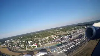 LE MANS ARNAGE AIRPORT (LME/LFRM) | DEPARTURE RWY02 | COCKPIT VIEW