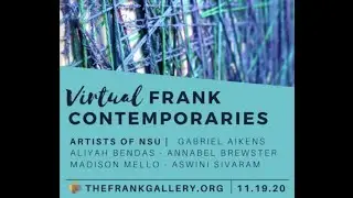 The Frank: Virtual Frank Contemporaries Nov 2020