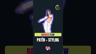 Patin into Turn into Rompe #bachata #shorts