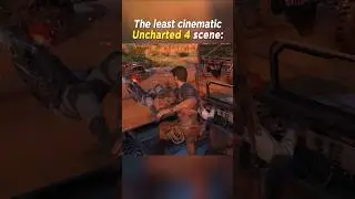 The Least Cinematic #Uncharted4 Scene | CSG #Shorts | #Uncharted #NathanDrake #CinematicGameplay