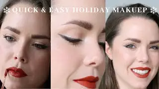 Quick & Easy Holiday Makeup Tutorial | Professional Makeup Artist in Vancouver
