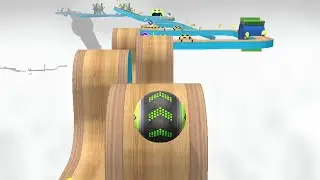 Going Balls&rlm; - SpeedRun Gameplay Level 955- 957
