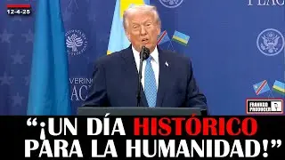 🔥&iexcl;&Uacute;LTIMA HORA! Trump Firma un Acuerdo Hist&oacute;rico de Paz Global