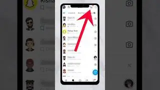 Snapchat par friend add kaise kare 😱 How to add friend on snapchat | #shorts