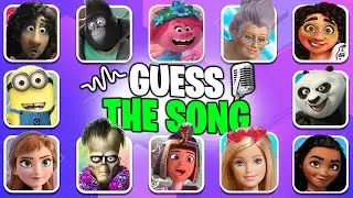 Guess The Disney Character by Voice🎤🎙️🎶 | DISNEY SONG QUIZ | Kung-Fu Panda 4, Trolls 3, Ember,Frozen