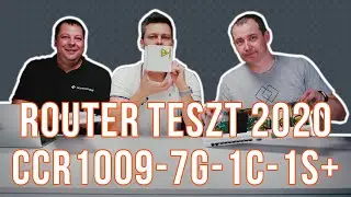 Router teszt 2020 - MikroTik CCR1009-7G-1C-1S+