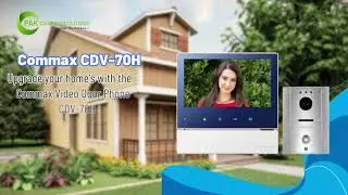 Commax CDV-70H &ndash; Smart Video Door Phone for Home Security | 7-Inch Display | Pak communications