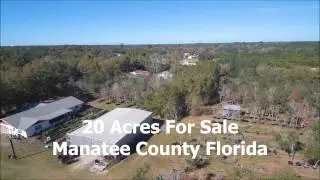 For Sale 20 Acres Manatee County Florida