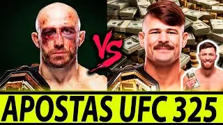 🔴PALPITES FINAIS UFC 325 VOLKANOVSKI VS DIEGO LOPES 2, RUFFY VS FIZIEV