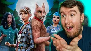 The Sims 4 Werewolves Game Pack Reaction + Career Legacy Challenge 🐺 | (Streamed 03 June 2022)