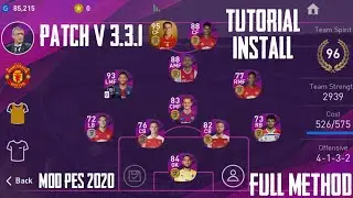 [NO ROOT] How To Install PES 2020 Patch - Fully Licensed (257 Mb Only)
