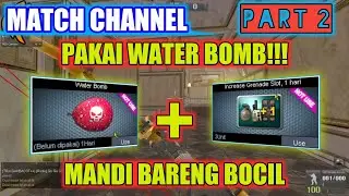 BOCIL MANDIIN WARGA MATCH CHANNEL PAKE FULL CASH!! PART 2 || Gameplay Point Blank Zepetto Indonesia