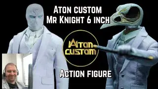 Mr Knight third party 6 inch action figure from Aton Customs! @taktakcustoms3542