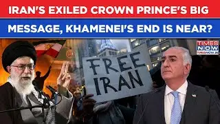Iran's Exiled Crown Prince's Big Message As Khamenei Stares At War With US, Reza Pahlavi Says...
