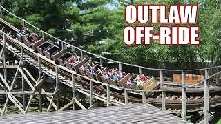 Outlaw Off-Ride Footage, Adventureland CCI Wood Coaster | Non-Copyright