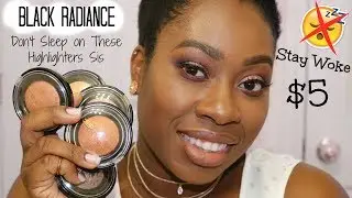 Black Radiance Highlighter & Bronzer Review | Underrated $5 Drugstore Highlighters!!!!