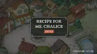 Recipe for Ms. Chalice Tutorial Level Playthrough | Cuphead: The Delicious Last Course