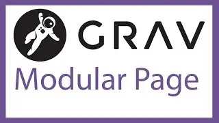 Grav CMS   creating a modular page