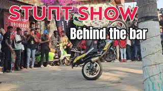 Stunt Show - behind the bar  - Chennai #stunts #trending #bike #moto #motovlog #tamil