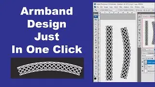 Armband Tattoo Design In Just One Click  || Hindi